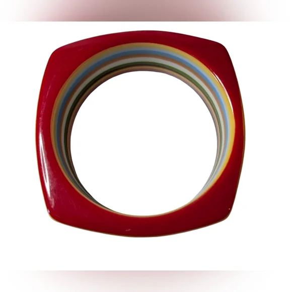 Multicolor Square Bangle - Picture 3 of 9